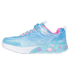 Skechers Pantofi copii fete MERMAID DREAMS 303060L BLUE/MUTICOLOR ICF0144-BLMT