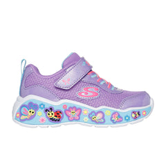 Skechers Pantofi copii fete PLAY SCENE   FUN SQUAD 303158N PURPLE MULTICOLOR ICF0148-PRMT