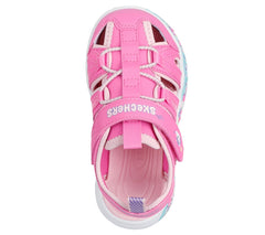 Skechers Sandale copii fete PLAY SCENE SPLASH   CUTE CREW 303162N PINK/LIGHT PINK ICF0149-PKLP