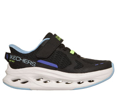 Skechers Pantofi copii fete sport MAX CUSHIONING GLIDE STEP 303684L BLACK/BLUE ICF0153-BKBL