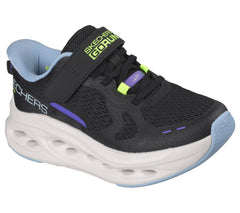 Skechers Pantofi copii fete sport MAX CUSHIONING GLIDE STEP 303684L BLACK/BLUE ICF0153-BKBL