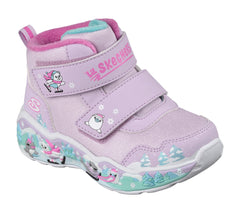 Skechers Ghete copii fete PLAY SCENE 303163N NAVY/MULTICOLOR LAVENDER/MULTICOLOR ICF0156-LVMT