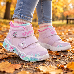 Skechers Ghete copii fete PLAY SCENE 303163N NAVY/MULTICOLOR LAVENDER/MULTICOLOR ICF0156-LVMT