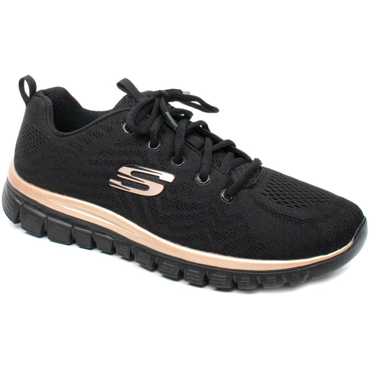 Skechers Pantofi dama sport Get Connected BKRG ID0518-BKRG