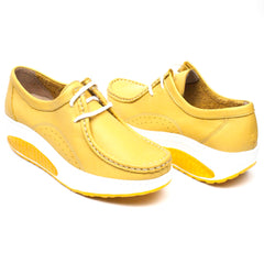 Anna Viotti Pantofi dama galben ID1668-GLB