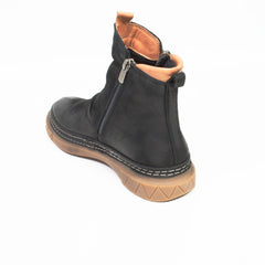 Caspian Ghete dama negru nubuk ID1715-NGN