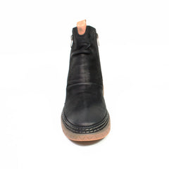 Caspian Ghete dama negru nubuk ID1715-NGN