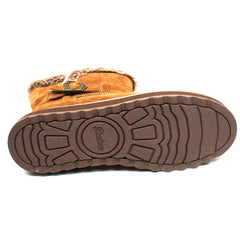 Skechers Ghete dama camel velur ID1720-CMLV
