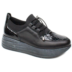 Caspian Pantofi dama 3012(2) negru lac ID1809-NGL