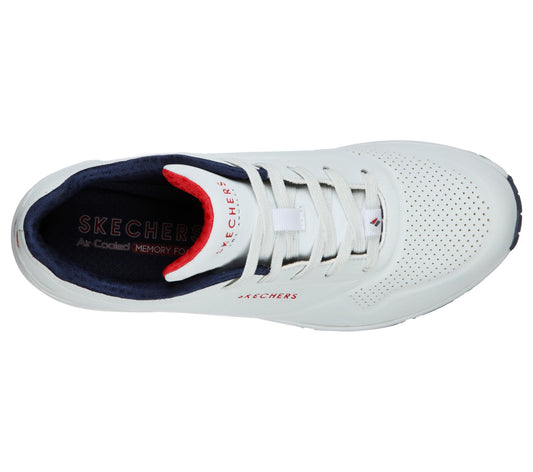 Skechers Pantofi dama sport,Uno 73690 alb ID1884-ALB