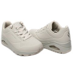 Skechers Pantofi dama sport,Uno 73690 alb murdar ID1884-ALBM