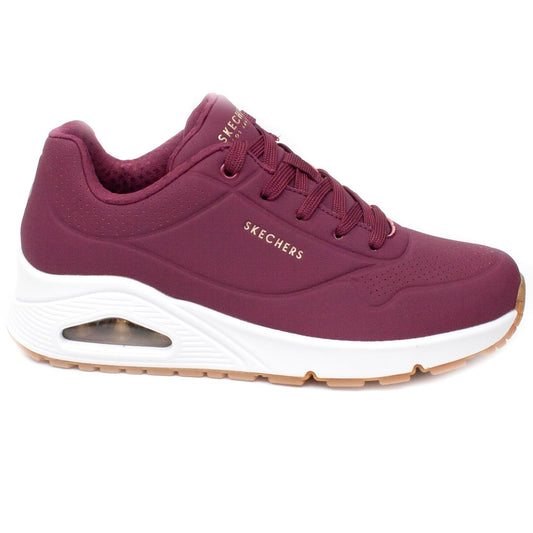 Skechers Pantofi dama sport,Uno 73690 bordo ID1884-BRD