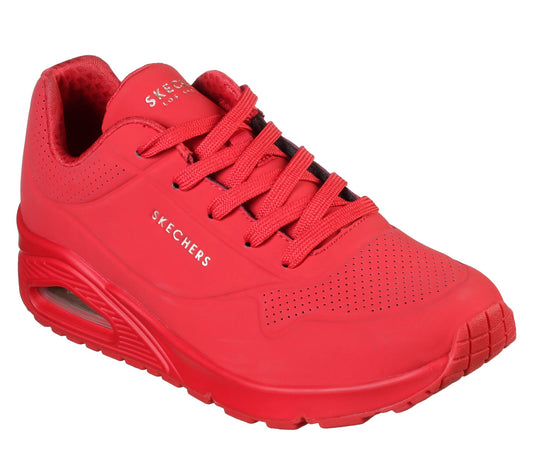 Skechers Pantofi dama sport,Uno 73690 rosu ID1884-RS