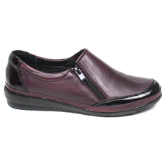 Caspian Pantofi dama bordo ID1995-BRD