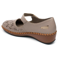 Rieker Pantofi dama taupe ID2025-TPE