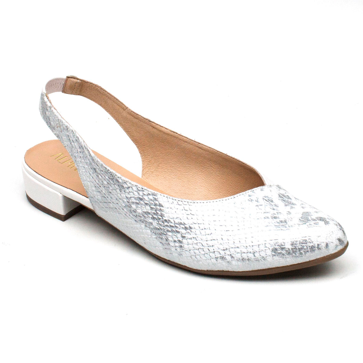 Alpina Pantofi dama alb ID2051-ALB