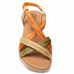 Lola Canales Sandale dama 100 Lola Canales galben ID2108-GLB