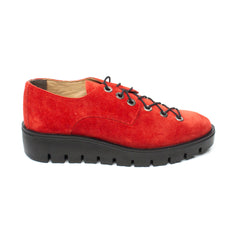 Osso Pantofi dama rosu velur ID2182-RSV