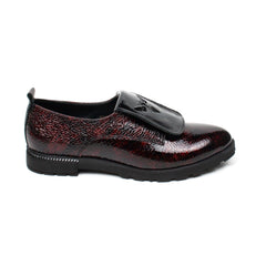 Anna Viotti Pantofi dama bordo lac ID2215-BRDL