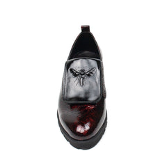Anna Viotti Pantofi dama bordo lac ID2215-BRDL