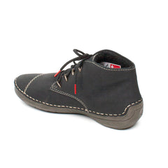 Rieker Ghete dama negru nubuk ID2226-NGN