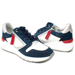 Tamaris Pantofi dama sport fermoar siret bleumarin ID2386-BLM