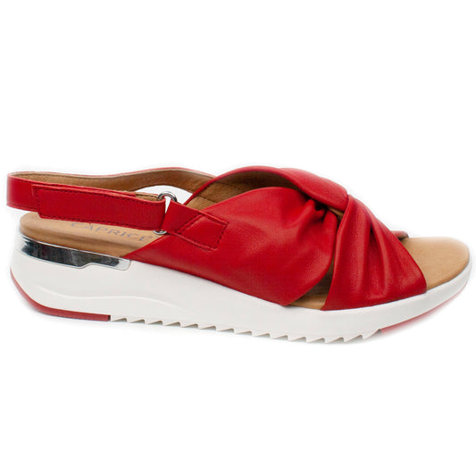 Caprice Sandale dama casual 9 28700 26 rosu ID2423-RS