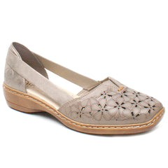 Rieker Pantofi dama 41356 64 taupe ID2494-TPE