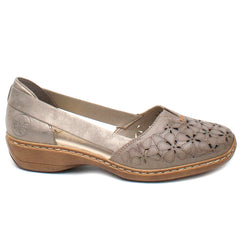 Rieker Pantofi dama 41356 64 taupe ID2494-TPE
