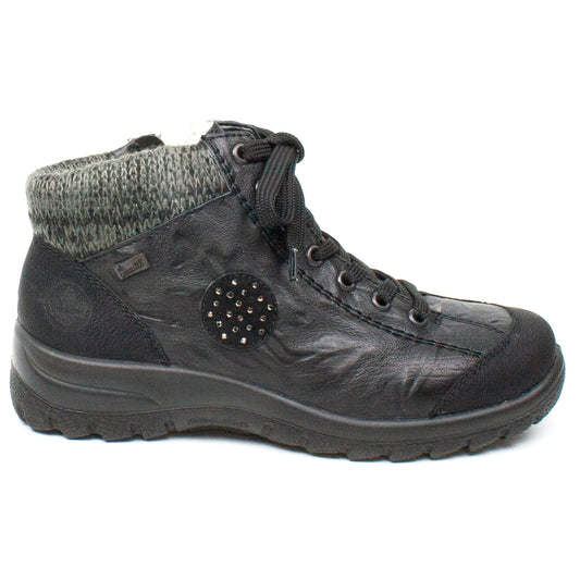 Rieker Ghete dama L7110 01 negru ID2608-NG