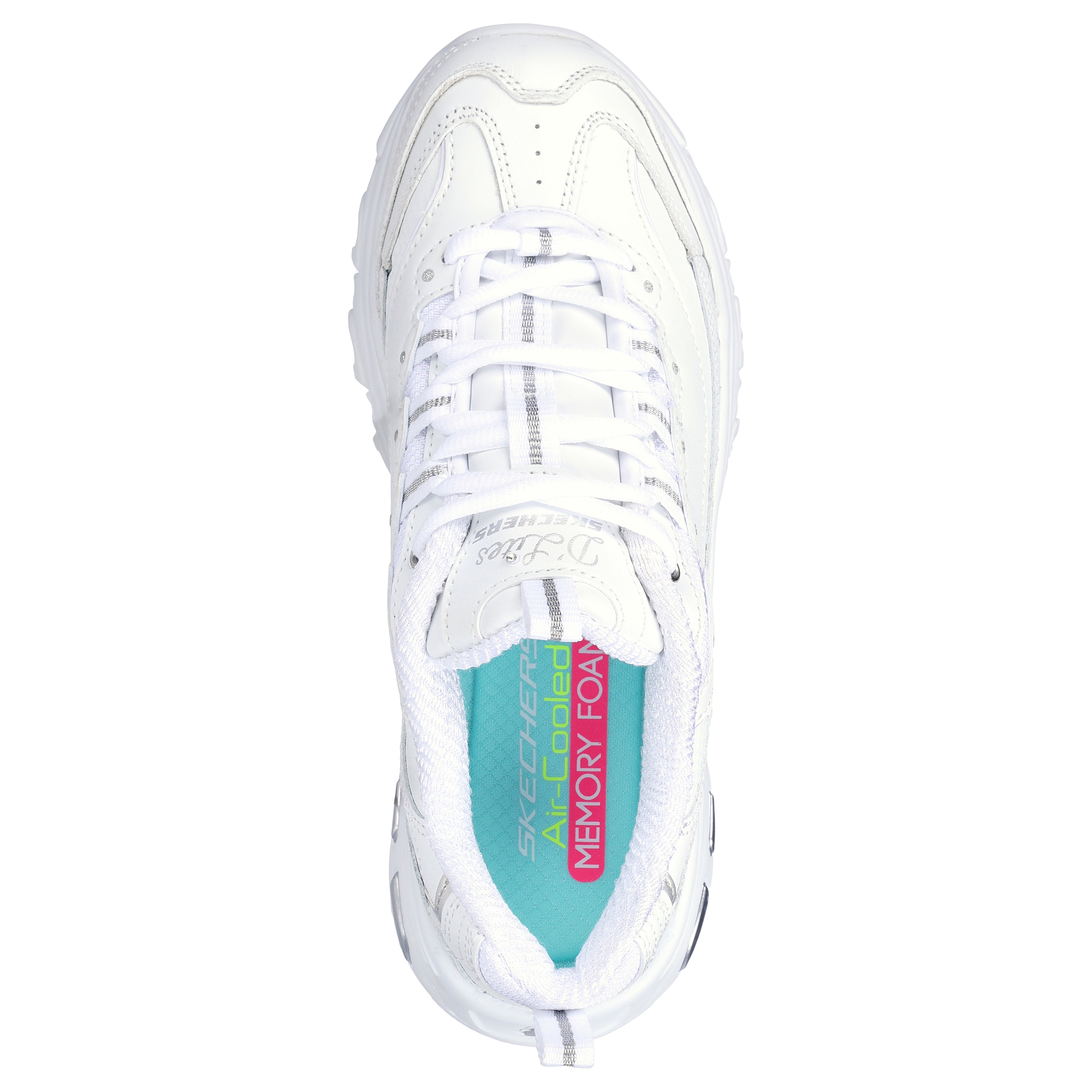 Skechers Pantofi dama sport 11931 WHITE/SILVER ID2616-WSL