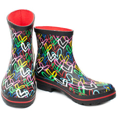 Skechers Ghete dama cauciuc 113617 negru ID2618-NG