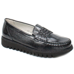Waldlaufer Pantofi dama 926515 143 052 gri lac ID2668-GRIL