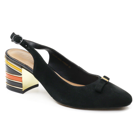 Epica Pantofi dama negru velur ID2906-NGV