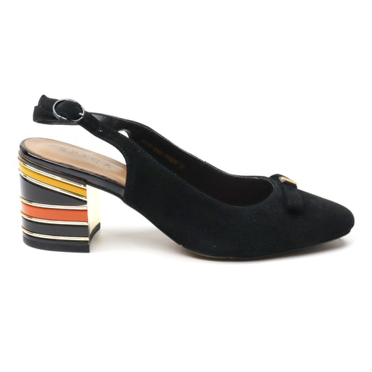 Epica Pantofi dama negru velur ID2906-NGV