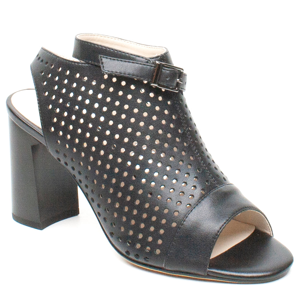 Jose Simon Sandale dama vara perforate 596 33 negru ID3064-NG