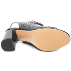 Jose Simon Sandale dama vara perforate 596 33 negru ID3064-NG