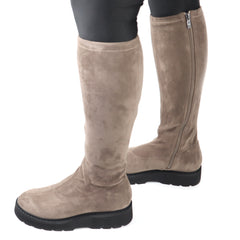 Caprice Cizme dama stretch 9 25602 29 TAUPE ID3102-TPE