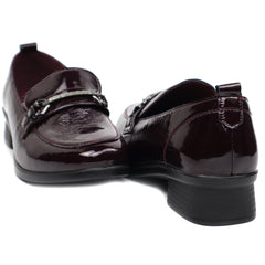 Formazione Pantofi dama 21735 bordo lac ID3113-BRDL