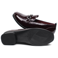 Formazione Pantofi dama 21735 bordo lac ID3113-BRDL