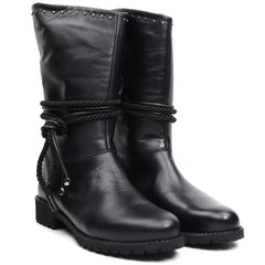 Caspian Cizme dama 8020 negru ID3223-NG