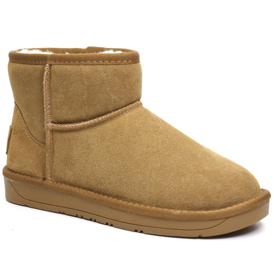 Soprani Couture Ghete dama SCW221865 camel velur ID3257-CMLV