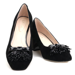 Epica Pantofi dama K3K320016B 01 I negru velur ID3272-NGV