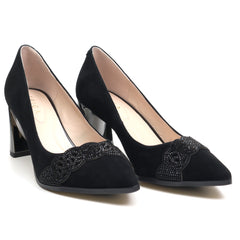 Epica Pantofi dama K3K320049 01 I negru velur ID3273-NGV