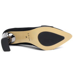 Epica Pantofi dama K3K320049 01 I negru velur ID3273-NGV