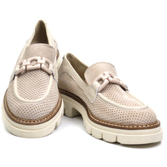 Anna Viotti Pantofi dama D12 365 bej nubuk ID3303-BEJN