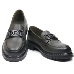 Formazione Pantofi dama 11513 11 verde ID3304-VRD
