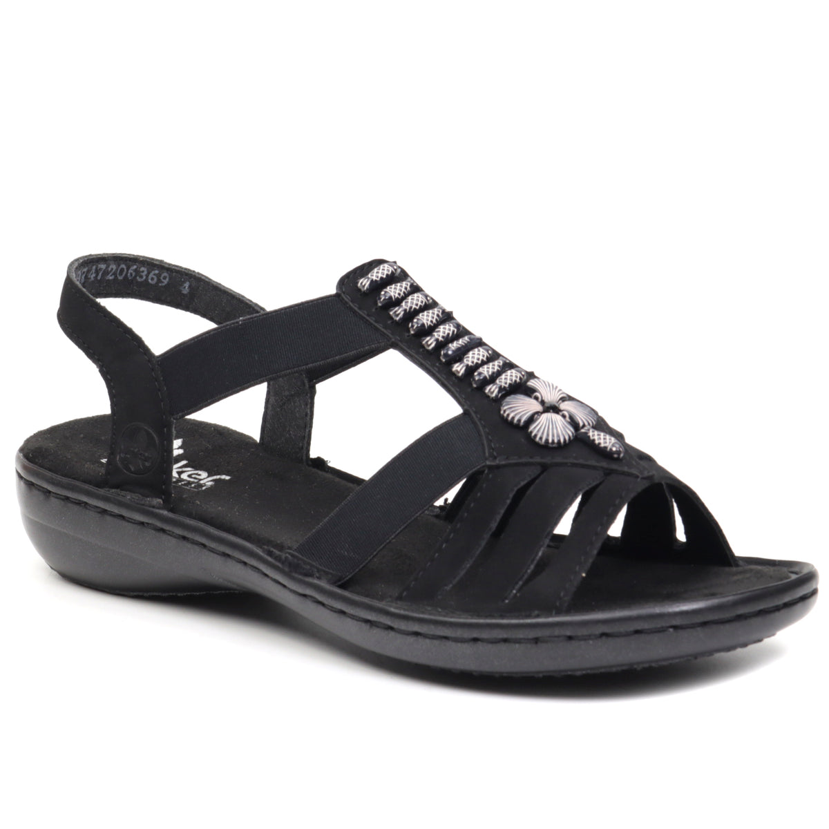 Rieker Sandale dama 60806 00 negru ID3330-NG
