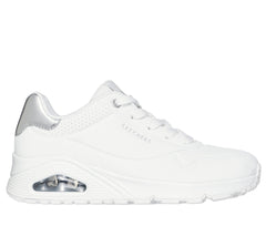 Skechers Pantofi dama sport  UNO GOLDEN AIR 177094 WHITE/SILVER ID3335-WSL