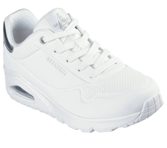 Skechers Pantofi dama sport  UNO GOLDEN AIR 177094 WHITE/SILVER ID3335-WSL